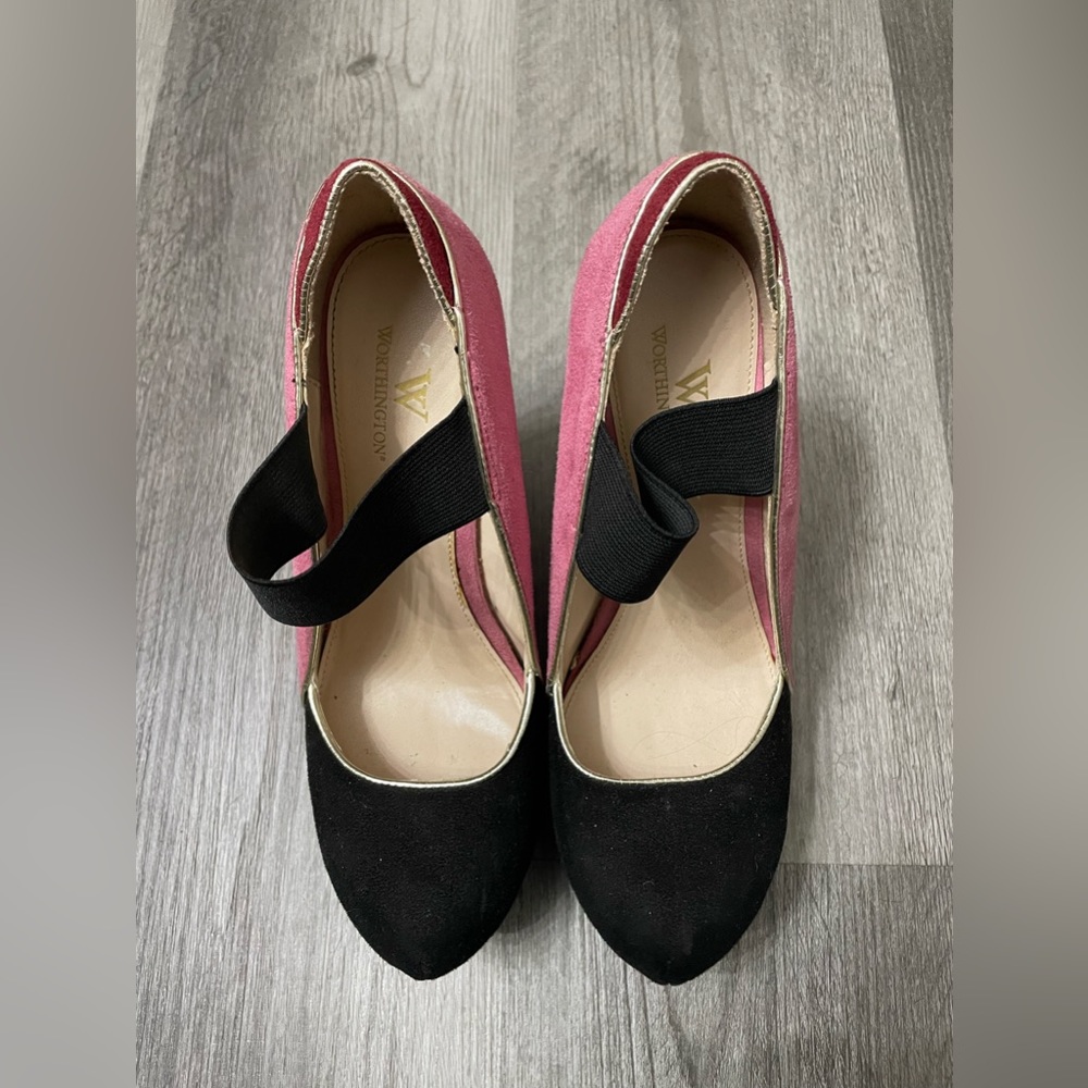 Worthington Vintage Suede Wedge